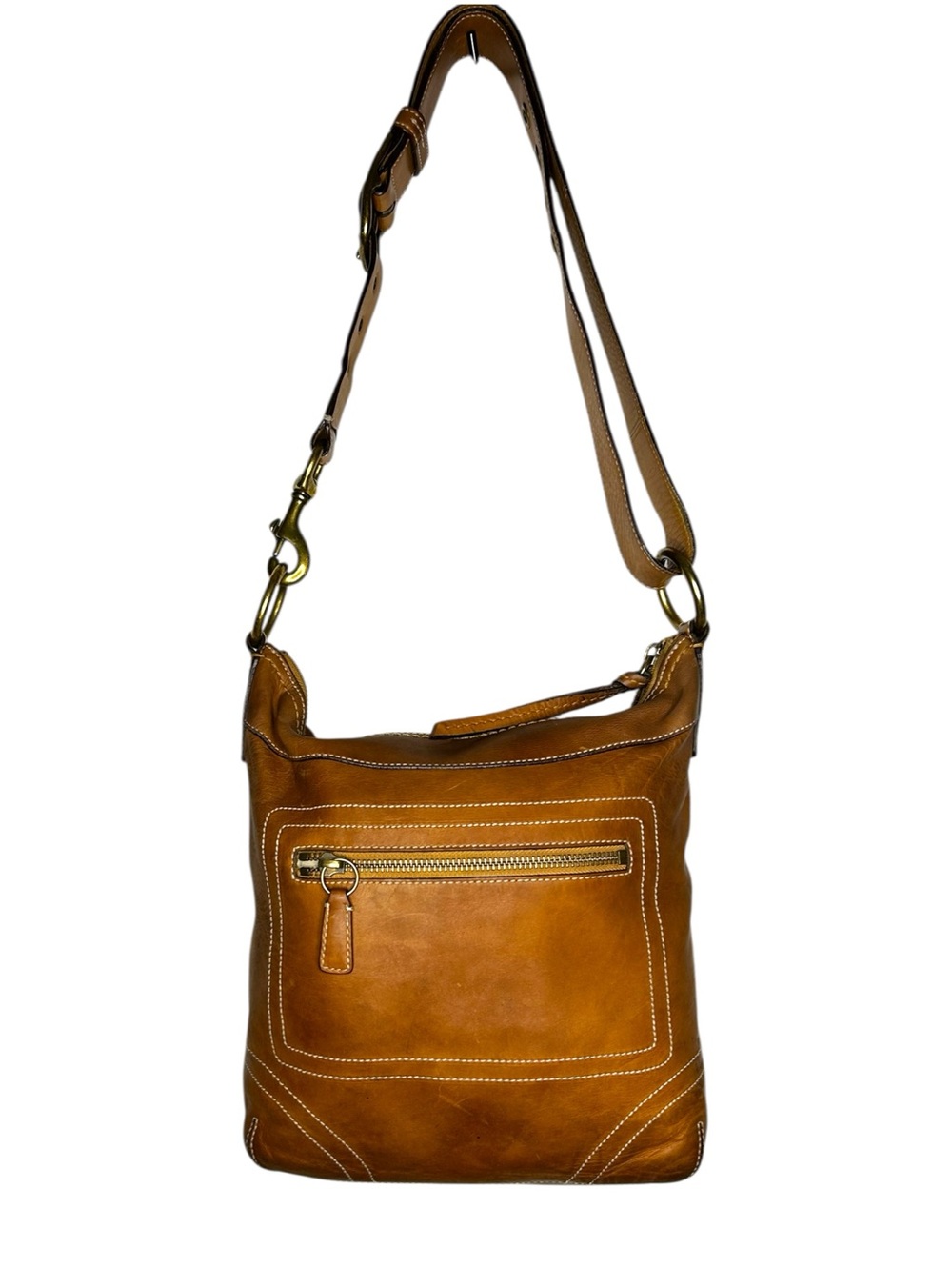 Vintage Coach Chelsea Laced Duffle Crossbody Shoulder Bag 10399 - Picture 5 of 15
